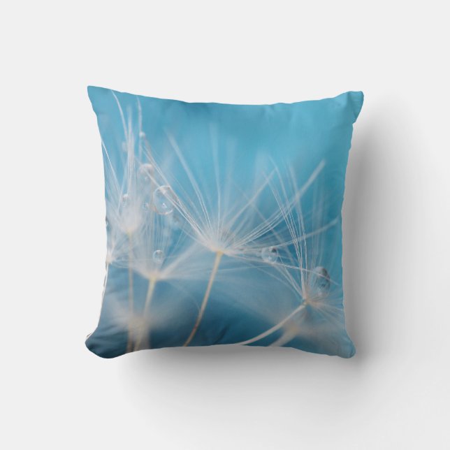 © P Wherrell Dande© P Whelion blues pillow/cushion Throw Pillow (Front)