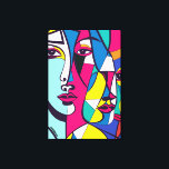 PA_003 Abstract Pop Art Canvas Print<br><div class="desc">Brighten up your room with a Portrait Abstract Pop Art Canvas Print.</div>