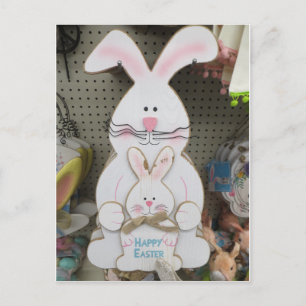 Pa and Little Bunny Postcard