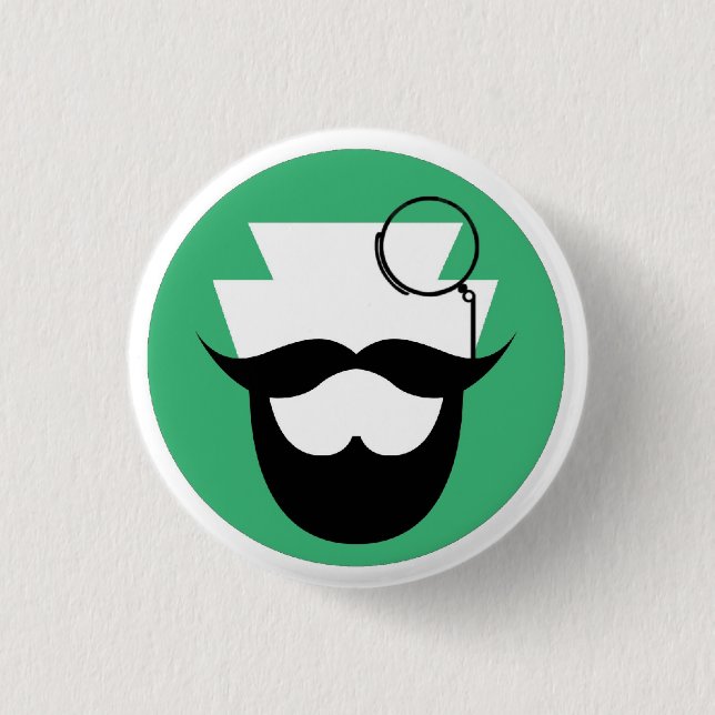PA Bearded Gentlemen's Pin (Front)