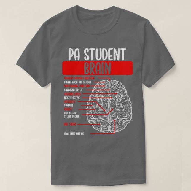 PA Graduation Phsysician Assistant Accessoires T-Shirt (Design Front)