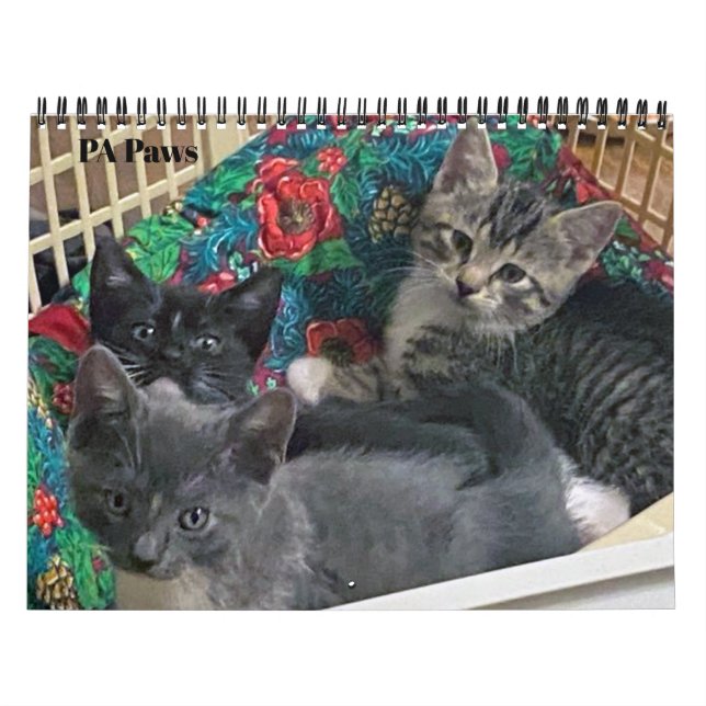 PA Paws 12 Month Personalized Calendar (Cover)