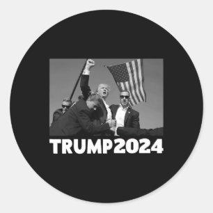 Pa Rally Pennsylvania Rally Trump 2024 2 Classic Round Sticker