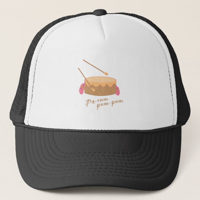 Pa-rum Pum Trucker Hat (Front)