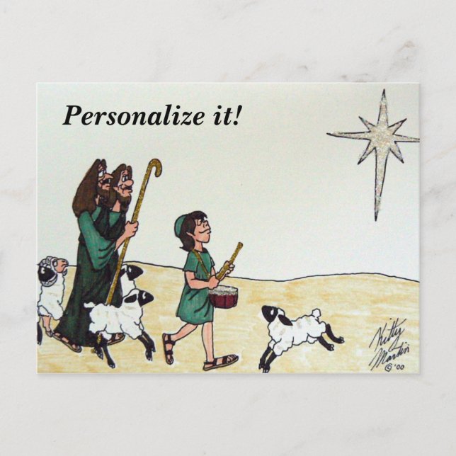 Pa-Rumpa-Pum! Pum! Postcard (Front)