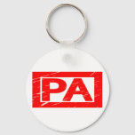Pa Stamp Keychain