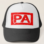 Pa Stamp Trucker Hat