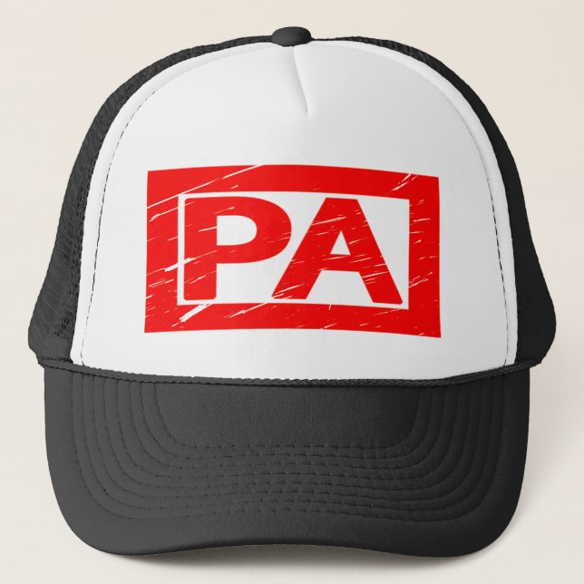 Pa Stamp Trucker Hat (Front)