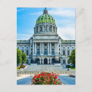 PA State Capitol Postcard