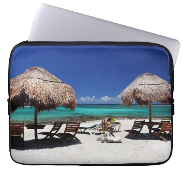 Paa Mul Beach Laptop Sleeve (Front)