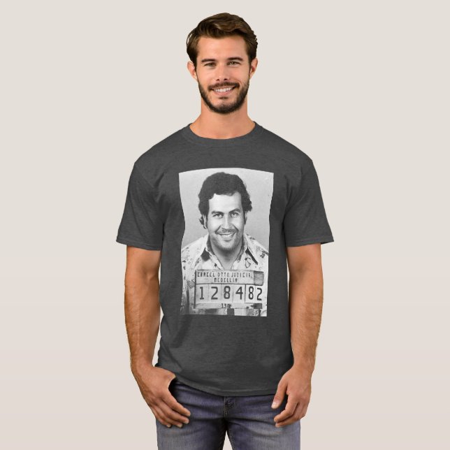Pablo Escobar Famous Mugshot shirt (Front Full)