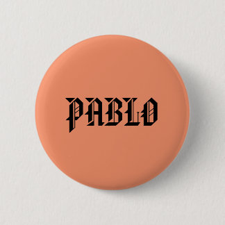 PABLO PINBACK BUTTON