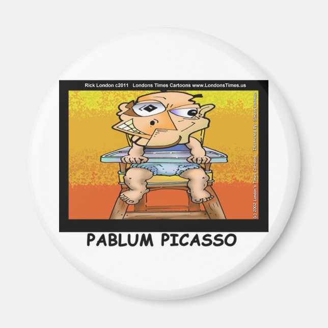 Pablum Funny Tees Cards Mugs Gifts Etc Magnet (Front)