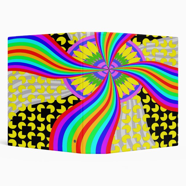 Pac-Burst 3 Ring Binder (Background)