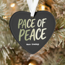 Pace of Peace Green Slow Living Mindfulness Mantra