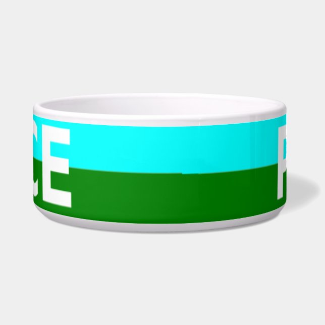 Pace(Peace) Pet Bowl (Front)