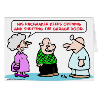pacemaker garage door open shut cards