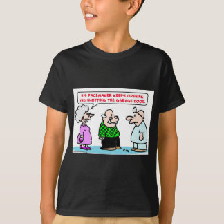 pacemaker garage door open shut T-Shirt