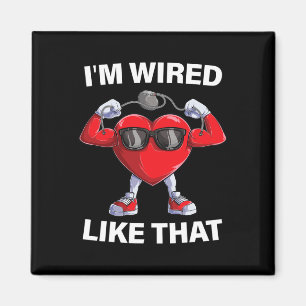 Pacemaker Heart Icd Surgery Cardiac - I'm Wired Li Magnet