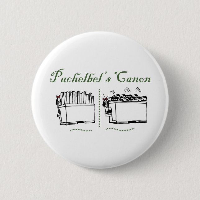 Pachelbel's Canon Button (Front)
