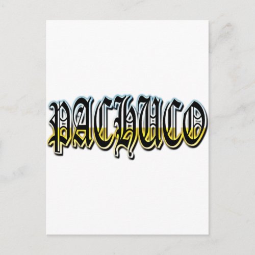 Pachuco Postcard