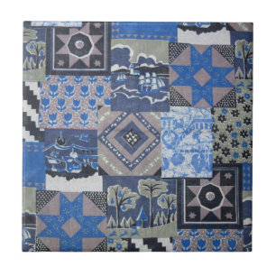 Pachwork Quilt Ceramic Tile