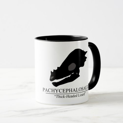 Pachycephalosaurus Skull Mug