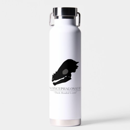 Pachycephalosaurus Skull Water Bottle