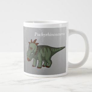 Pachyrhinosaurus Dinosaur Large Coffee Mug