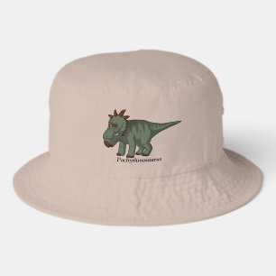 Pachyrhinosaurus Dinosaur Printed Bucket Hat