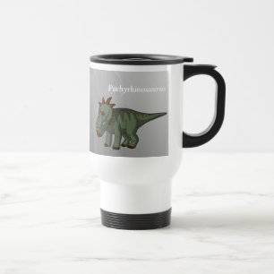 Pachyrhinosaurus Dinosaur Travel Mug