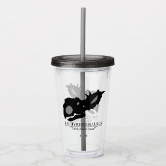 Pachyrhinosaurus Skull Acrylic Tumbler