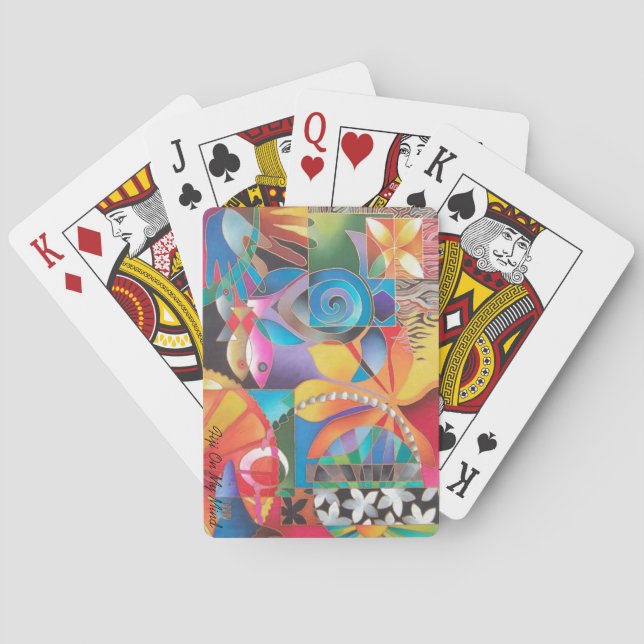 PACIFIC AFTERNOON POKER CARDS (Back)