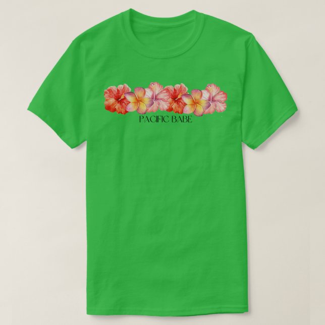 Pacific Babe TShirt (Design Front)