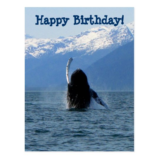 Pacific Ballet; Happy Birthday Postcard