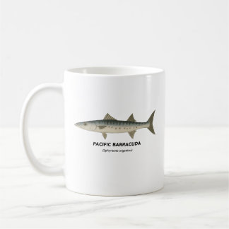 Pacific Barracuda – Marine Animals of California Coffee Mug
