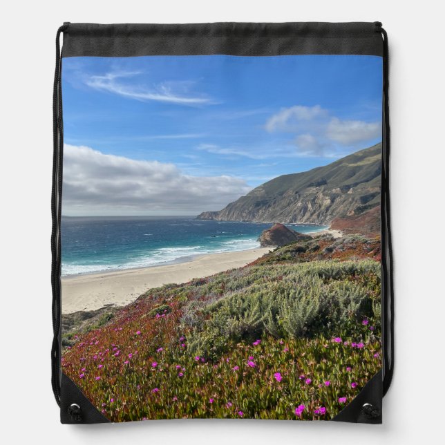 Pacific Coast Drawstring Bag (Front)