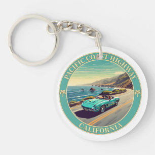 Pacific Coast Highway California Keychain