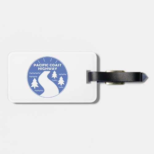 Pacific Coast Highway Luggage Tag