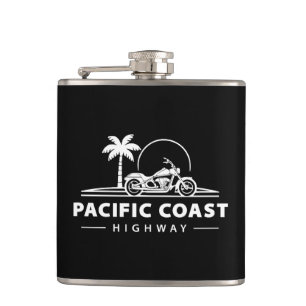 Pacific Coast Highway Motorcycle Flask