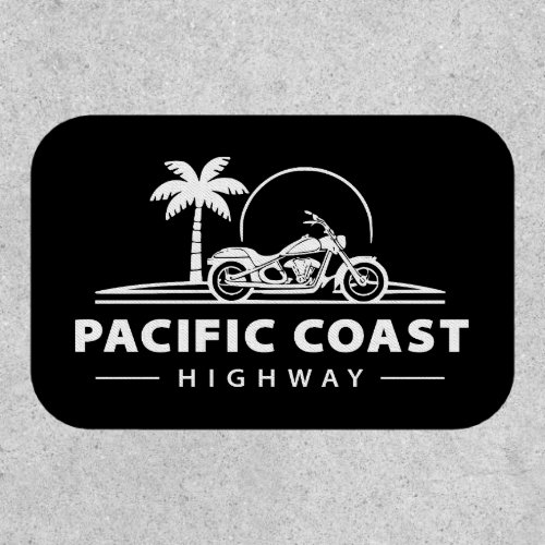 Pacific Coast Highway Motorcycle Patch