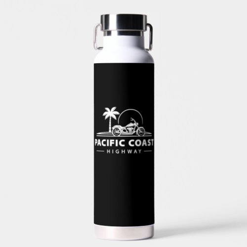 Pacific Coast Highway Motorcycle Water Bottle