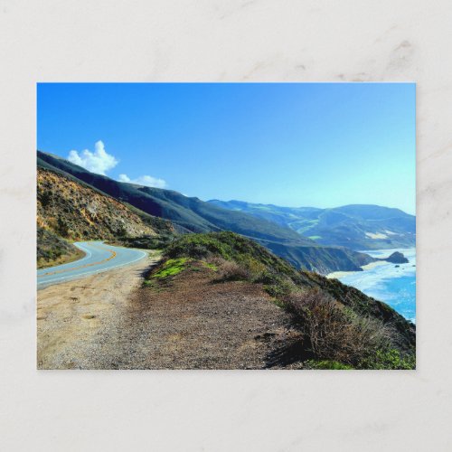 Pacific Coast Highway Postcard