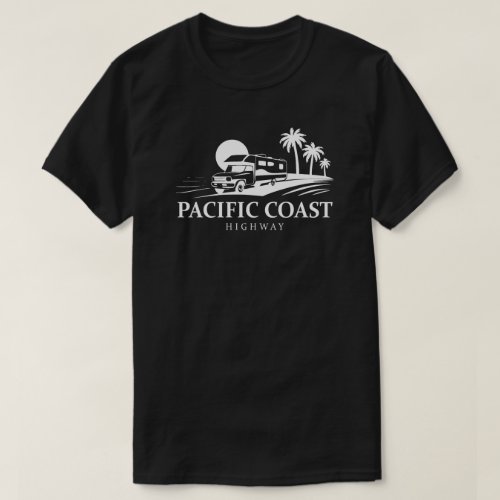 Pacific Coast Highway Recreational Vehicle T_Shirt