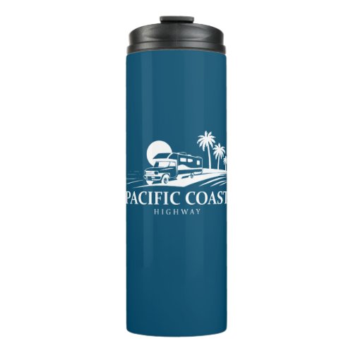 Pacific Coast Highway Recreational Vehicle Thermal Tumbler