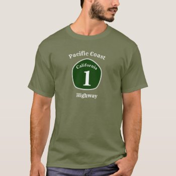 Pacific Coast Highway -- Tee Shirt by ImpressImages at Zazzle
