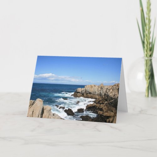 Pacific Coast Seascape Blank Note Card