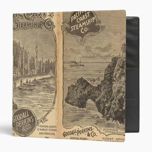 Pacific Coast Steamship Company 2 Binder