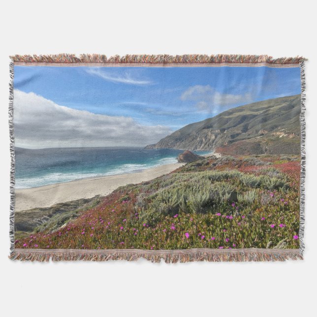 Pacific Coast Throw Blanket (Front)