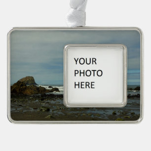 Pacific Coastline at Redwood National Park Christmas Ornament
